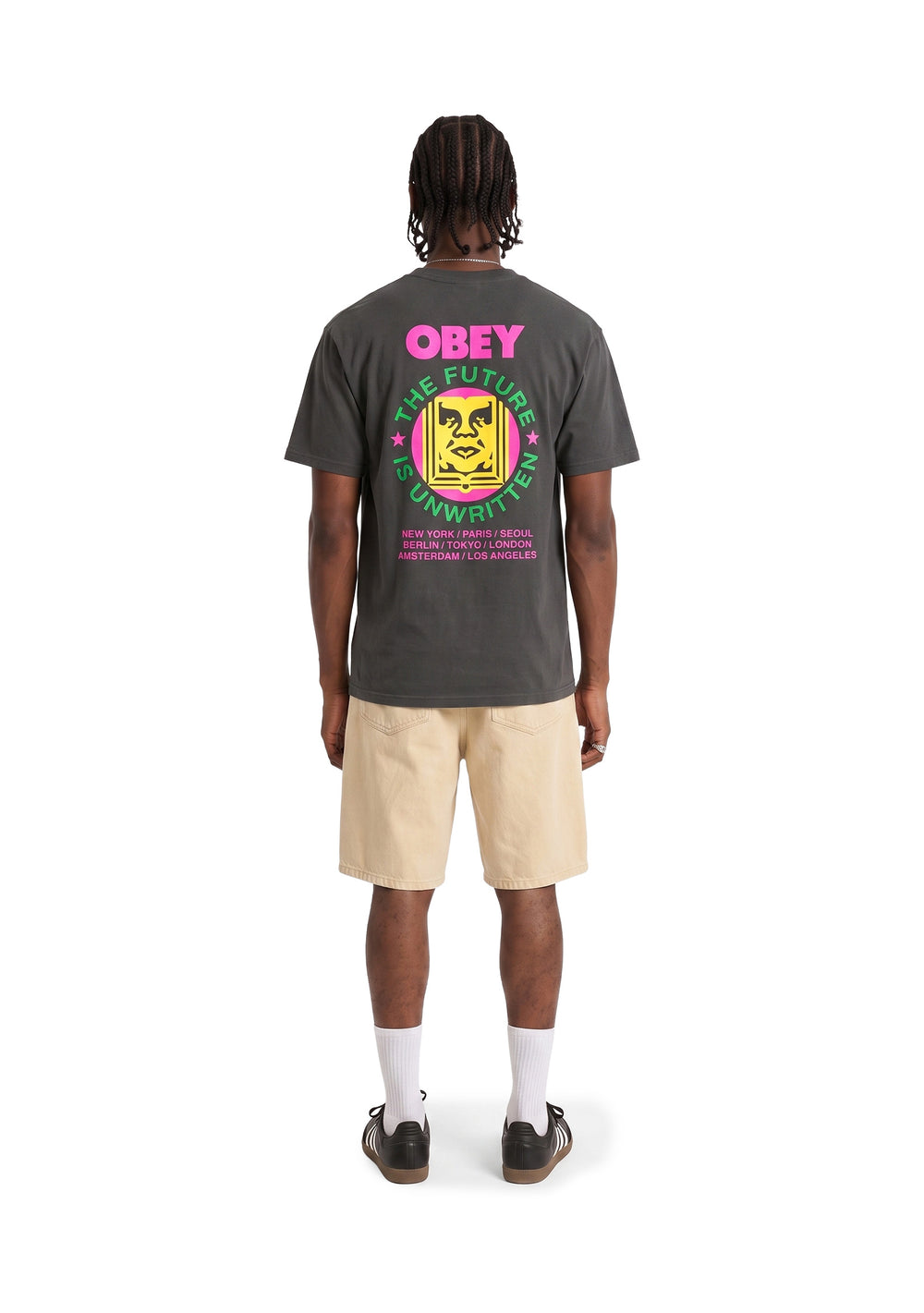 T-SHIRT UOMO Grigio Obey