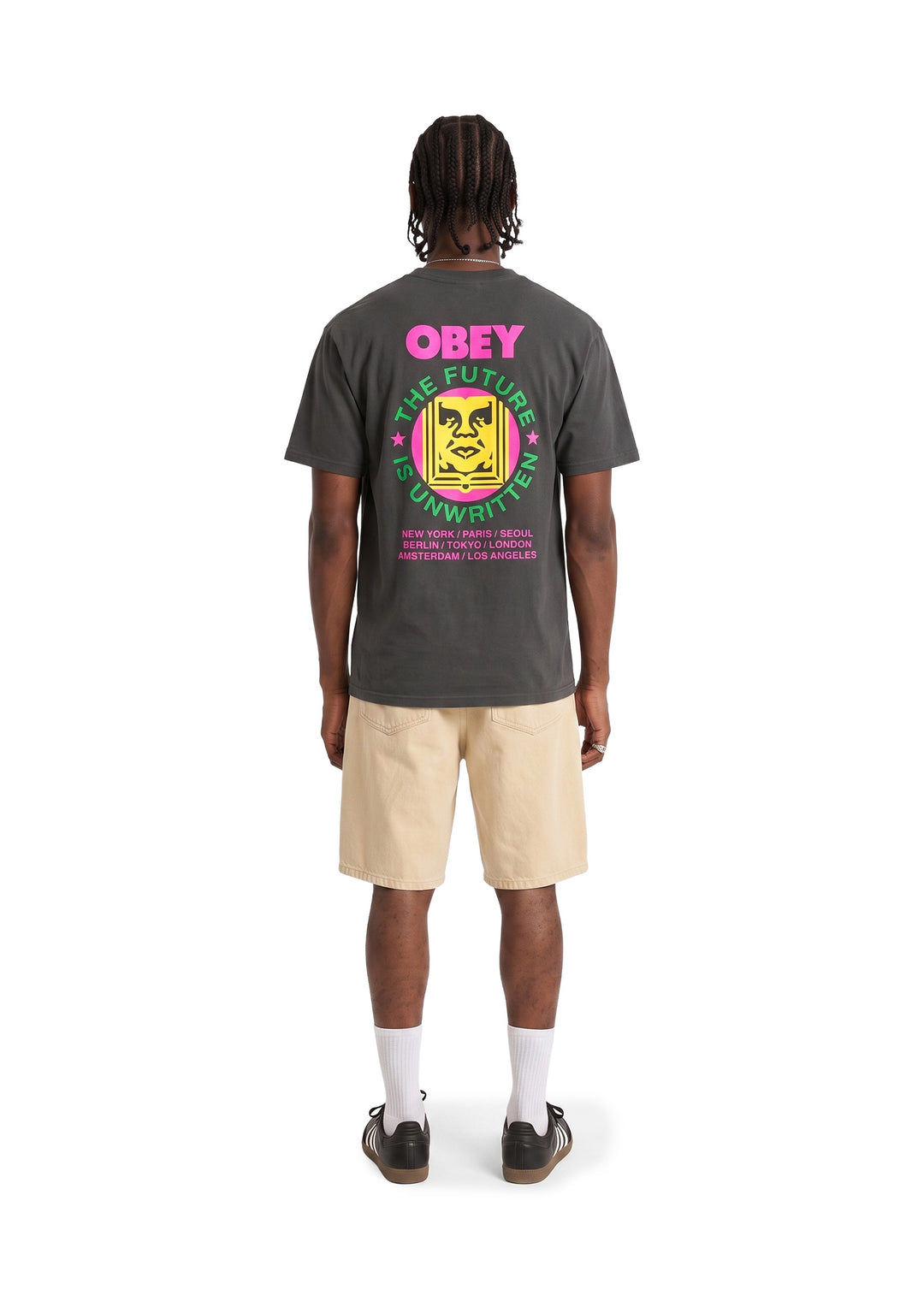 T-SHIRT UOMO Grigio Obey