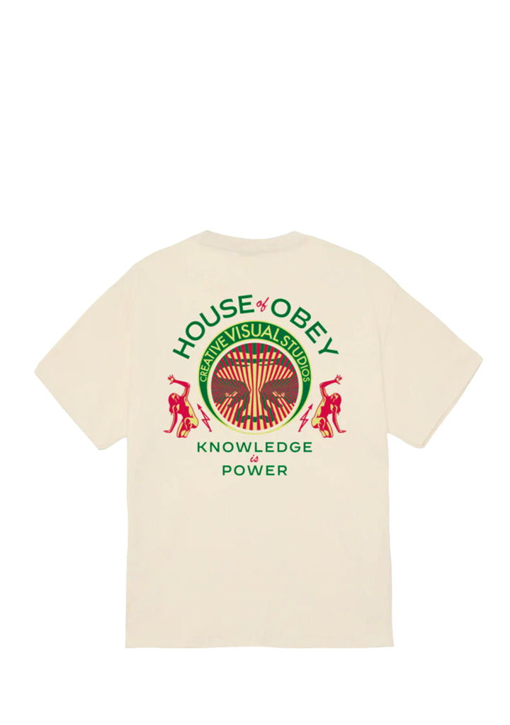 T-SHIRT UOMO Beige Obey