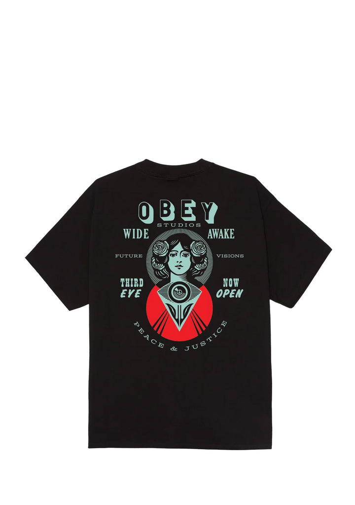 T-SHIRT UOMO Nero Obey