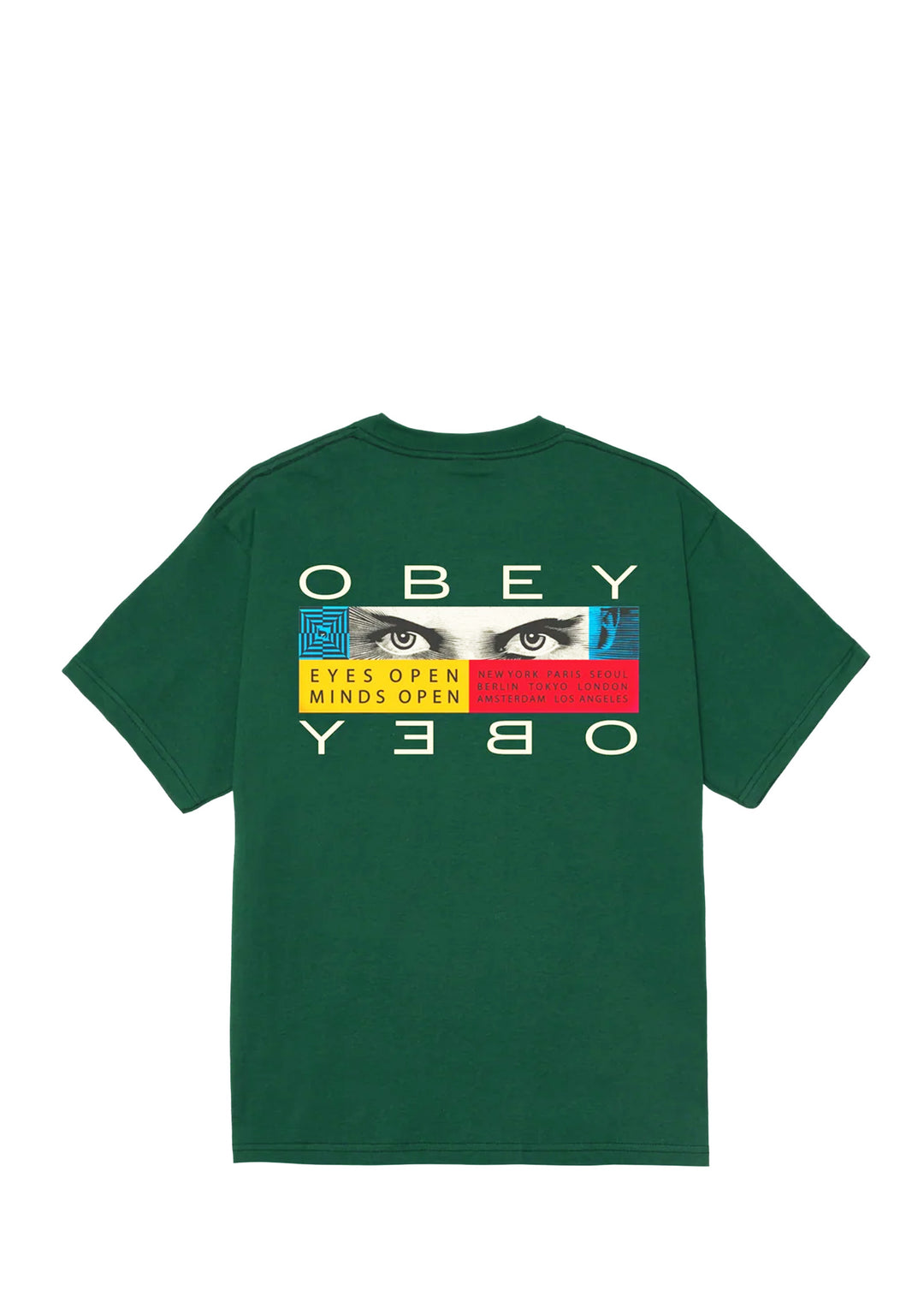 T-SHIRT UOMO Green Obey