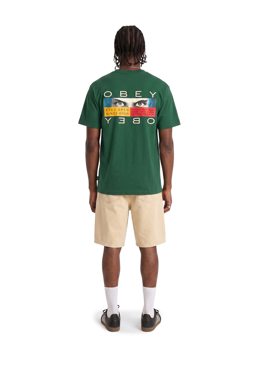 T-SHIRT UOMO Green Obey