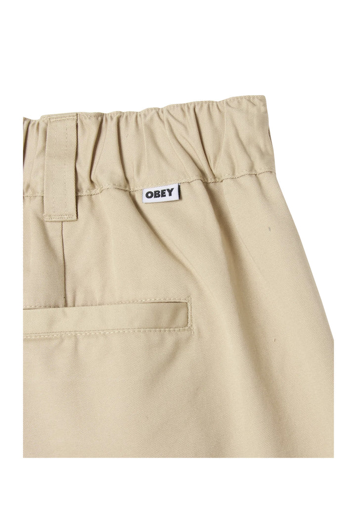 SHORTS UOMO Beige Obey
