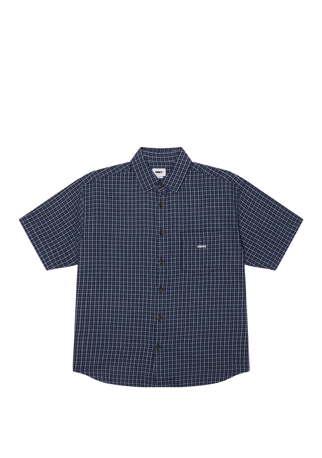 CAMICIA UOMO Blu Obey