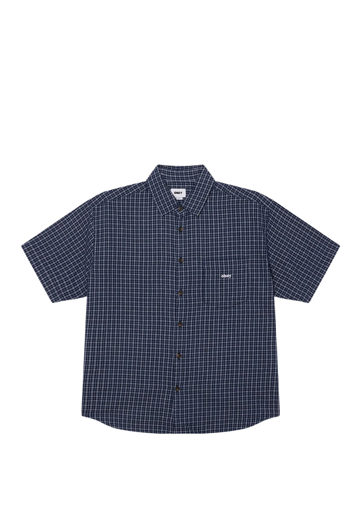 CAMICIA UOMO Blu Obey