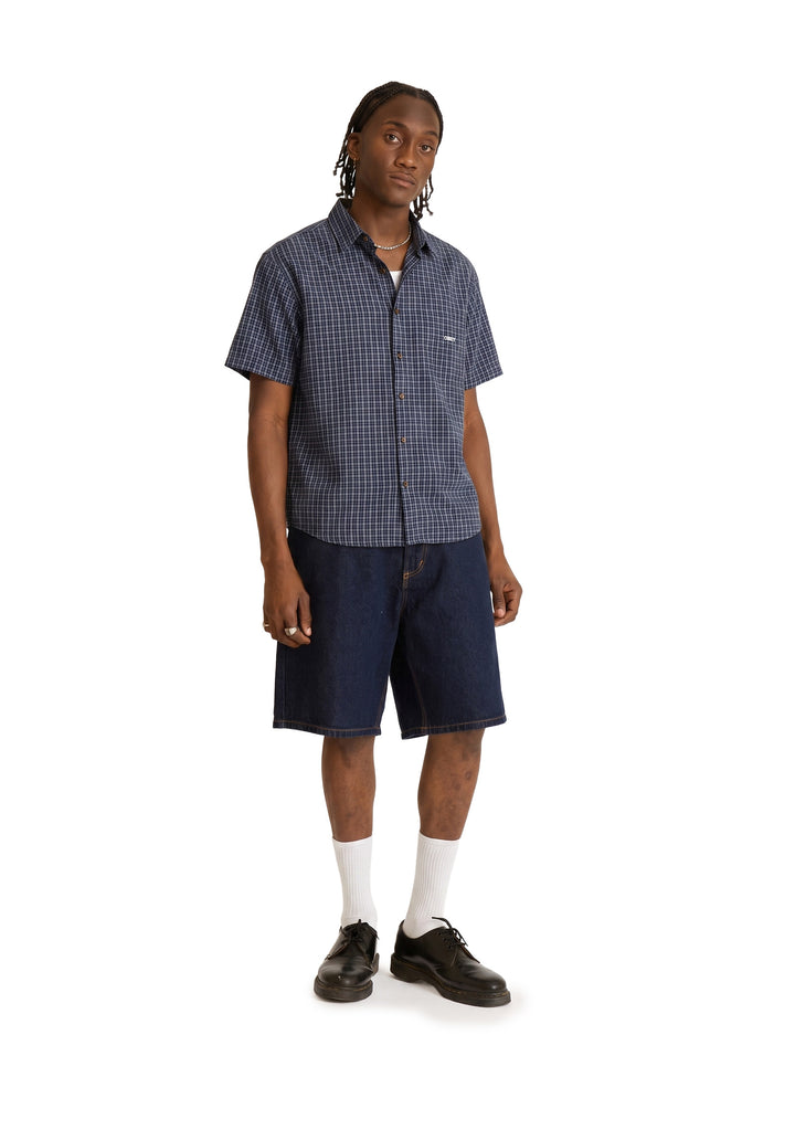 CAMICIA UOMO Blu Obey