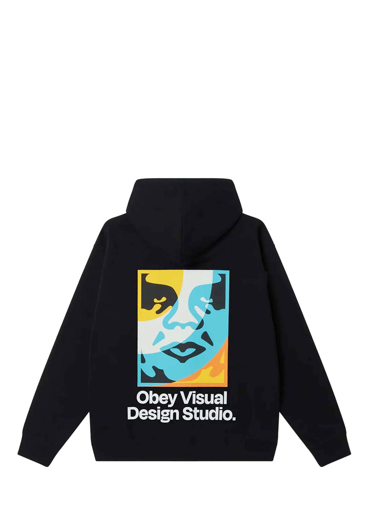 FELPA UOMO Nero Obey