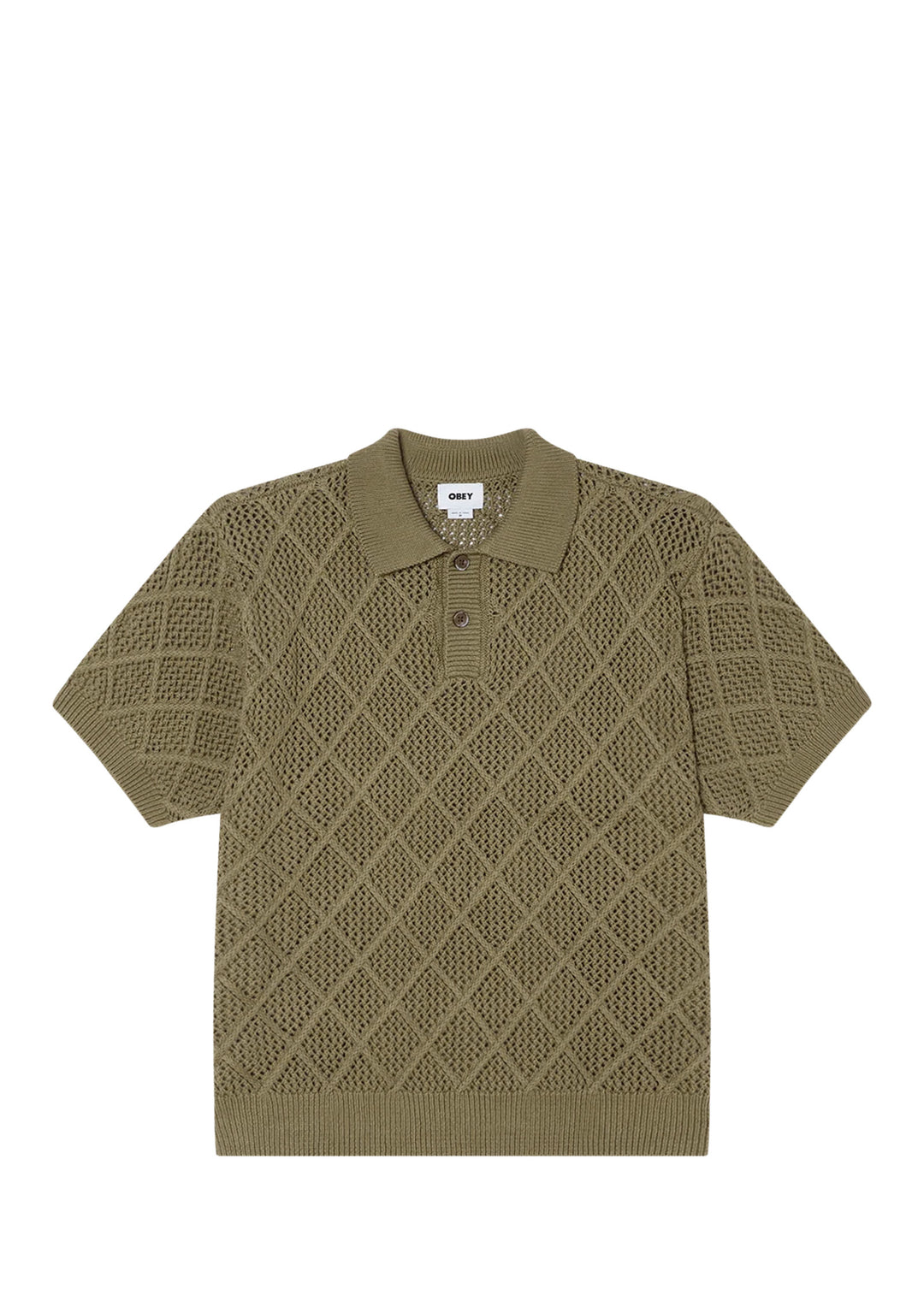 POLO UOMO Verde Obey