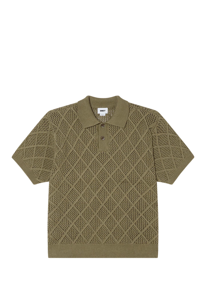 POLO UOMO Verde Obey