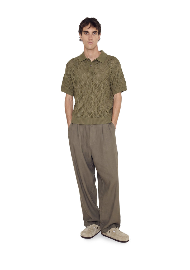 POLO UOMO Verde Obey