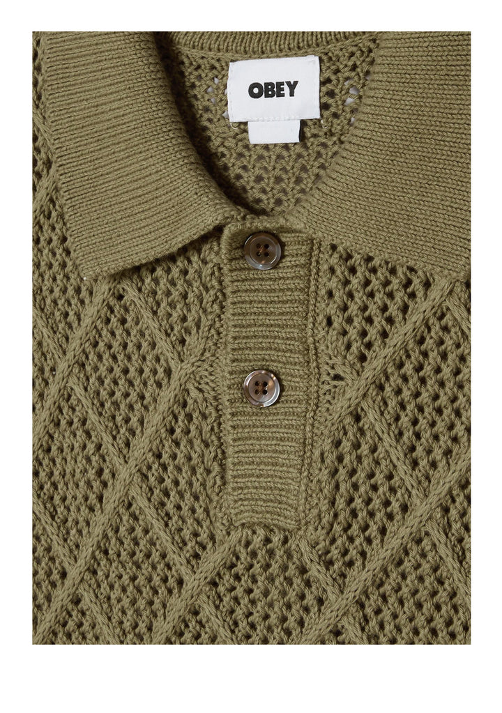 POLO UOMO Verde Obey
