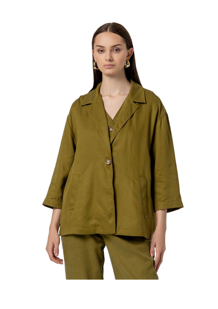GIACCA DONNA Verde Surkana