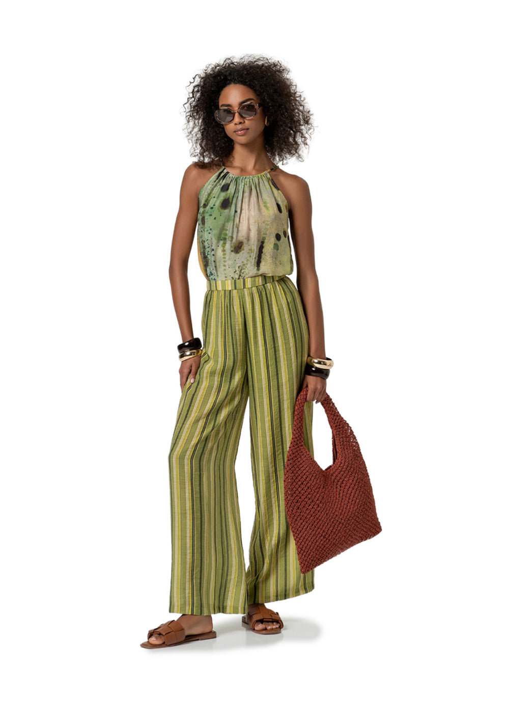 PANTALONE DONNA Multicolor Surkana
