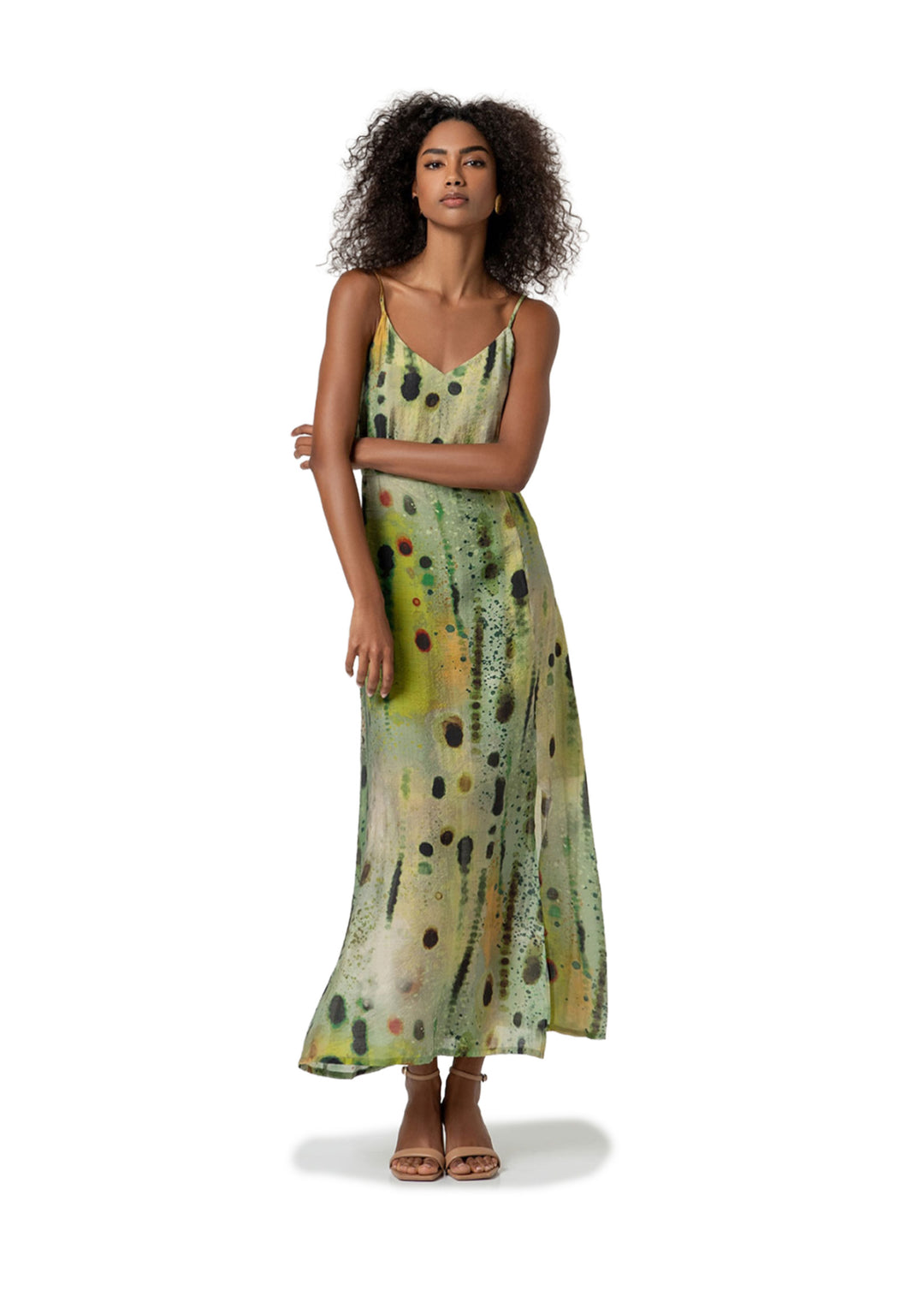 VESTITO  Verde Surkana