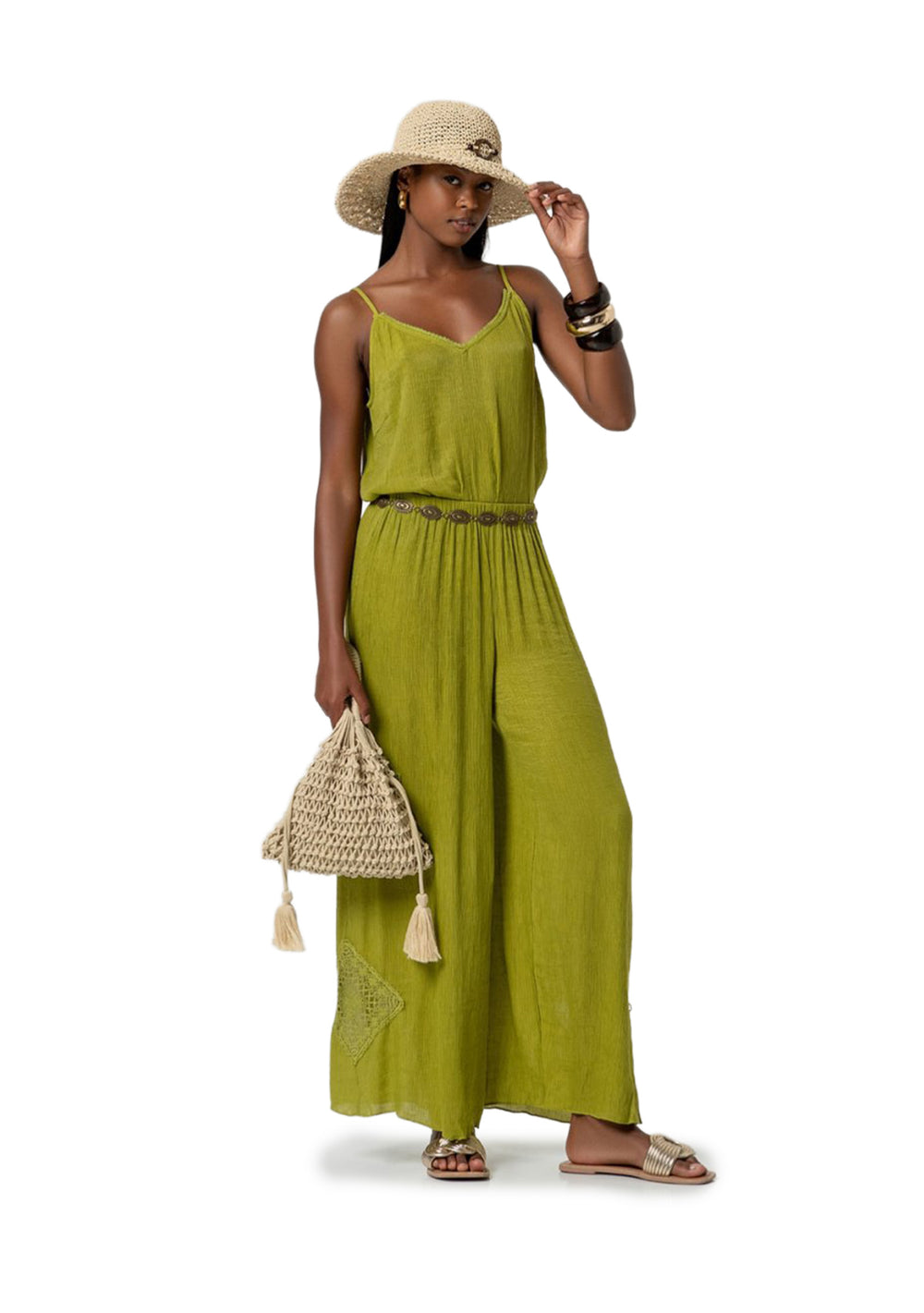 TOP DONNA Verde Surkana