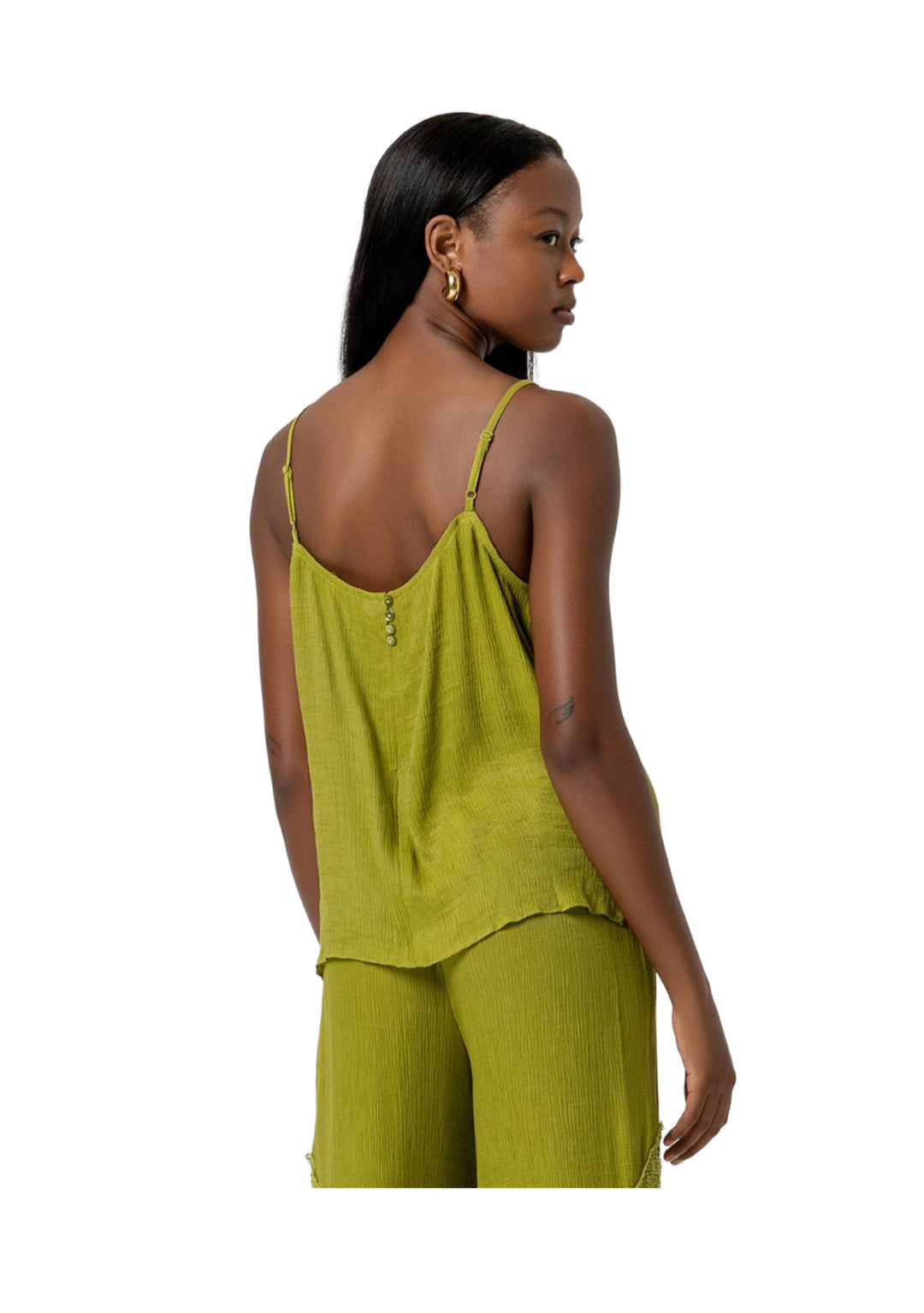 TOP DONNA Verde Surkana