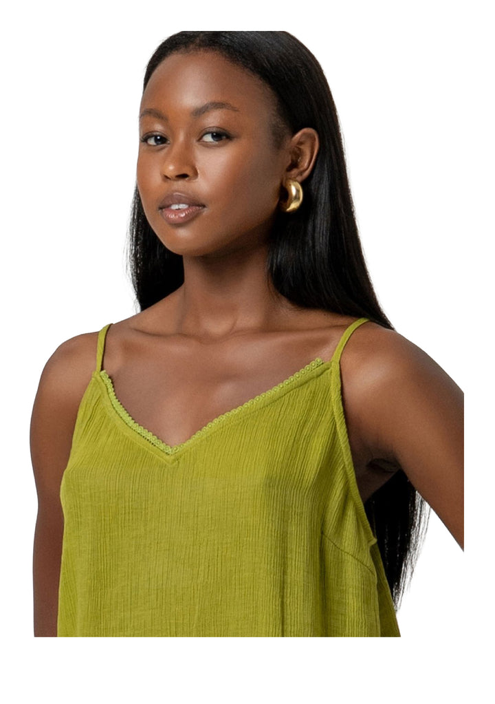TOP DONNA Verde Surkana