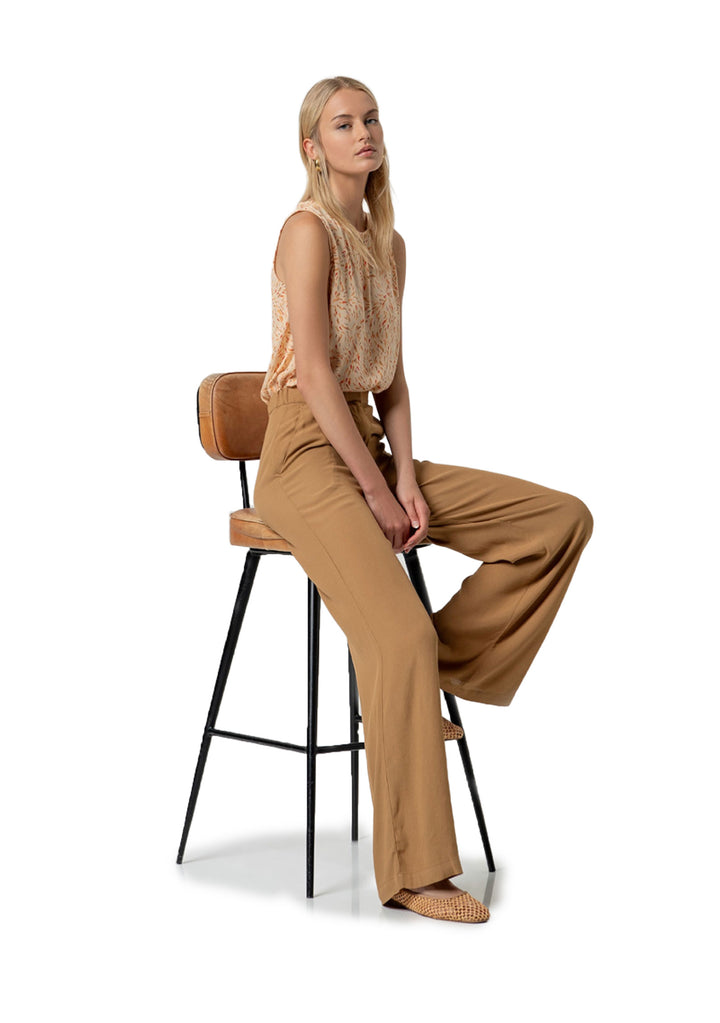 PANTALONE DONNA Cammello Surkana