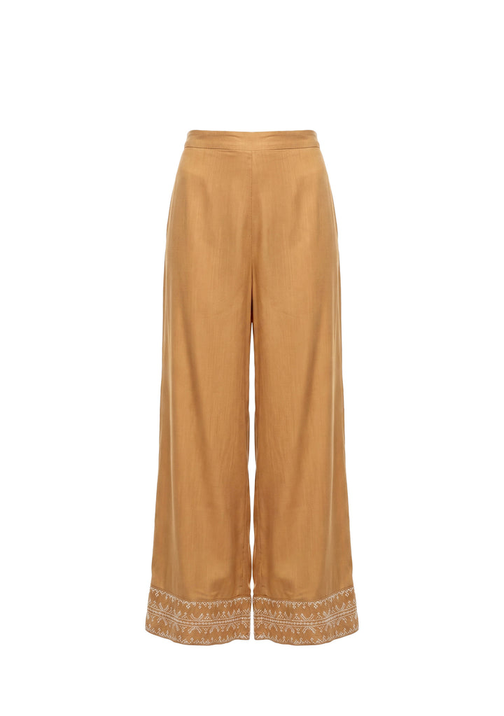 PANTALONE DONNA Cammello Surkana