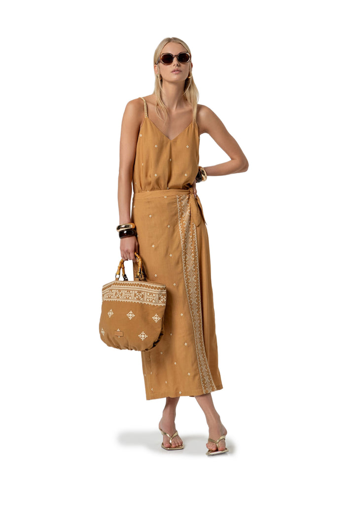 TOP DONNA Cammello Surkana