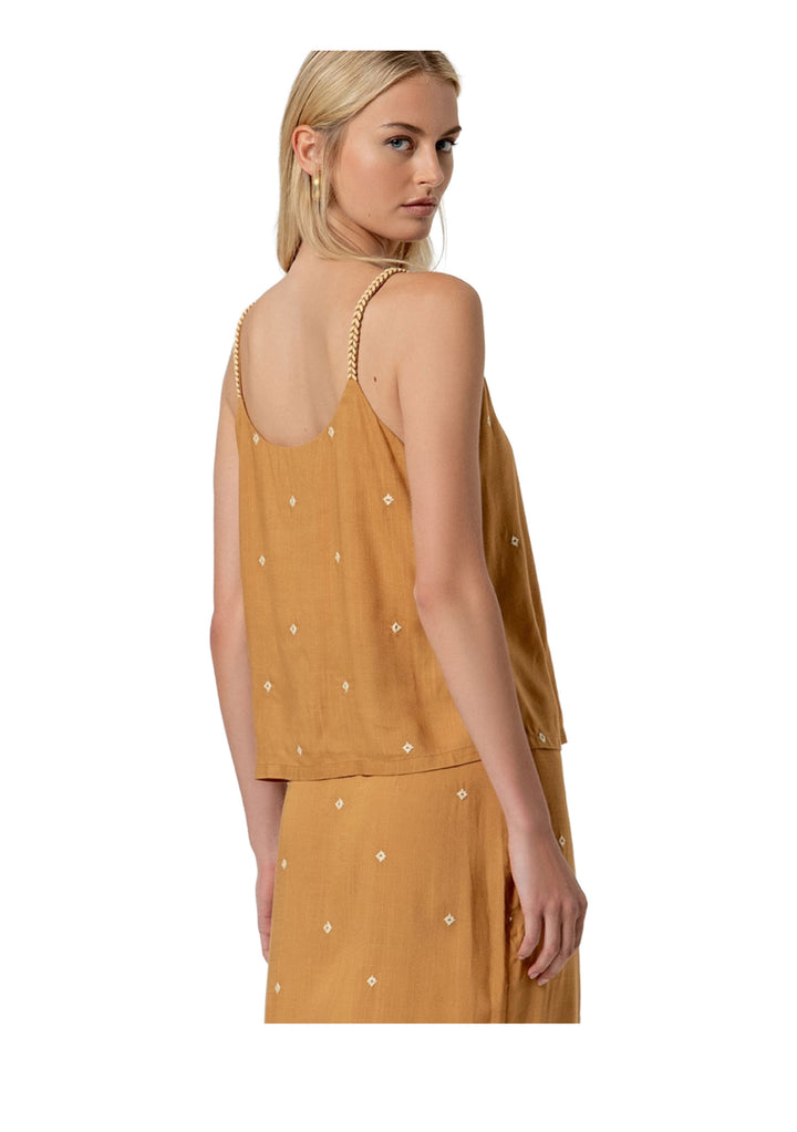 TOP DONNA Cammello Surkana
