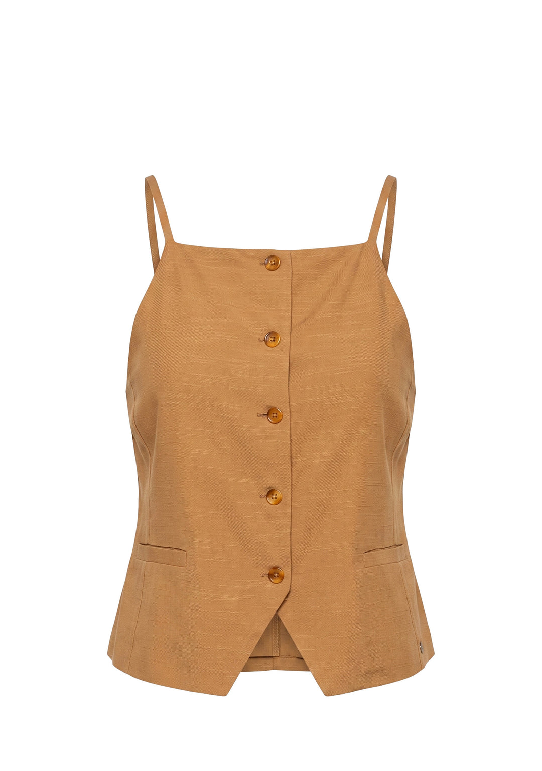 GILET DONNA Beige Surkana