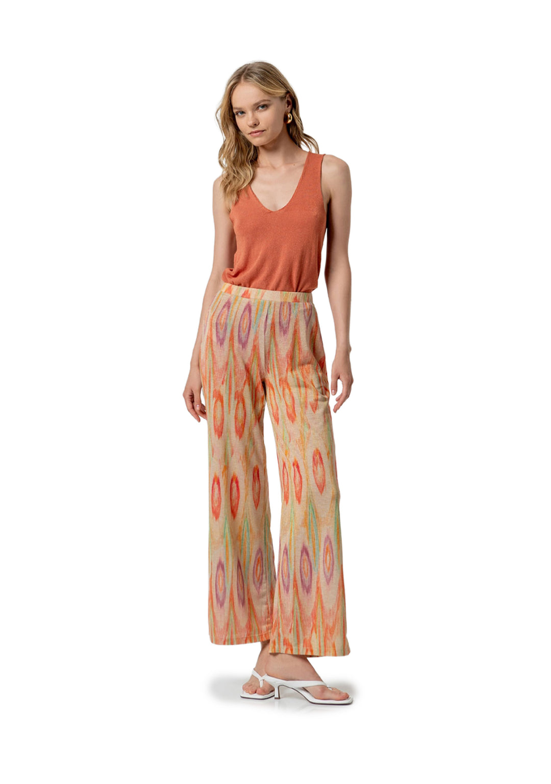 PANTALONE DONNA Multicolor Surkana