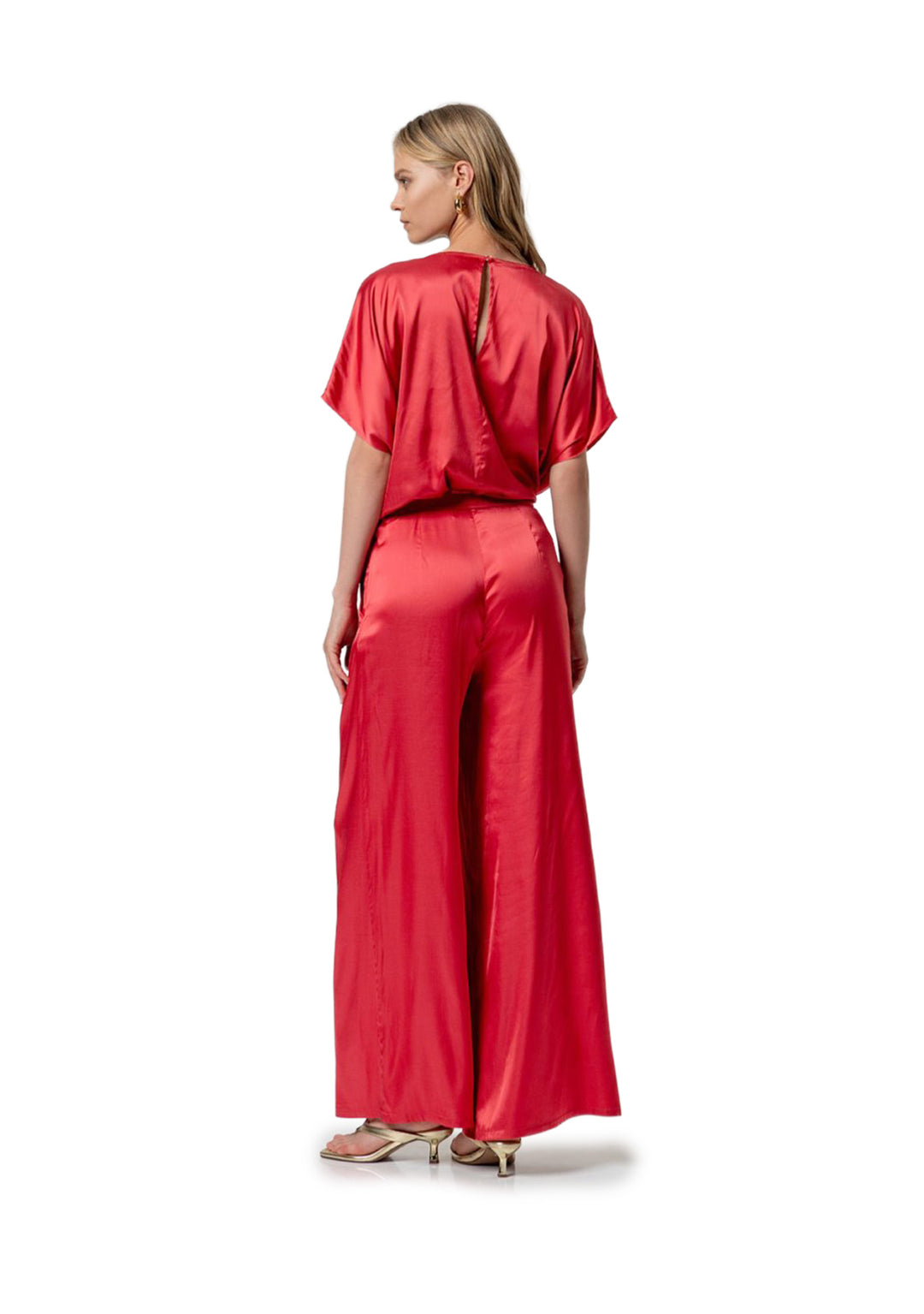 PANTALONE DONNA Rosso Surkana