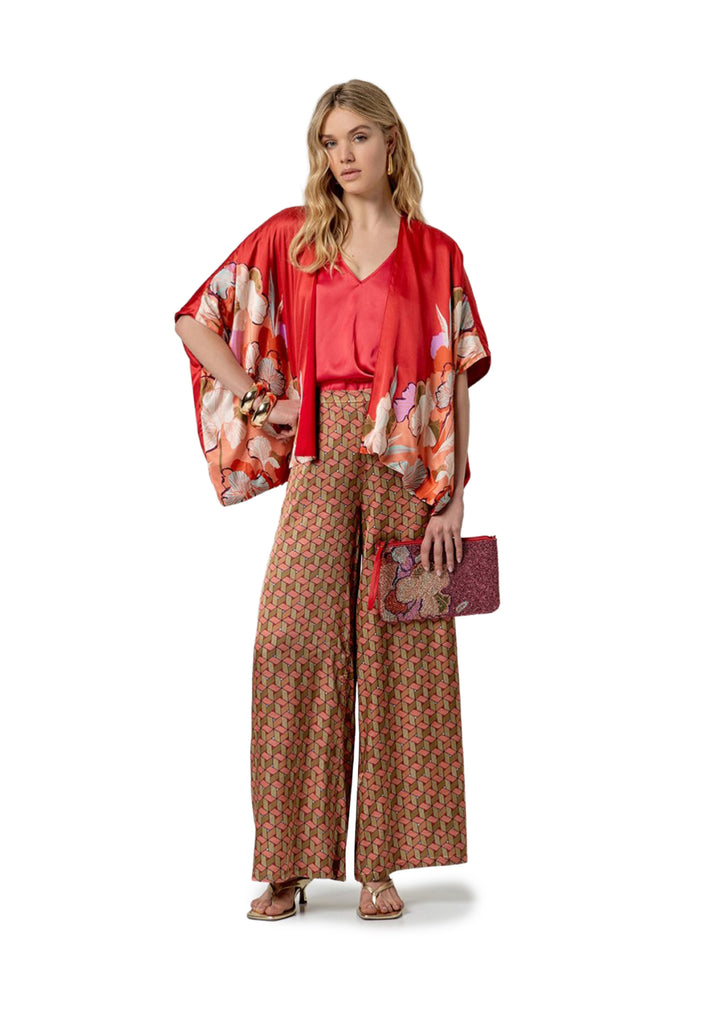 BLUSA DONNA Rosso Surkana