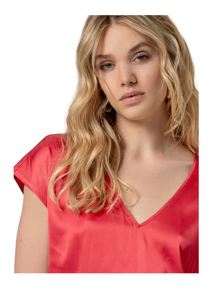 BLUSA DONNA Rosso Surkana