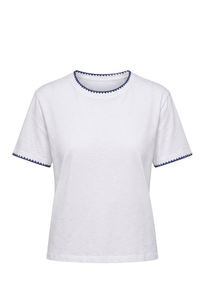 T-SHIRT DONNA Bianco Surkana