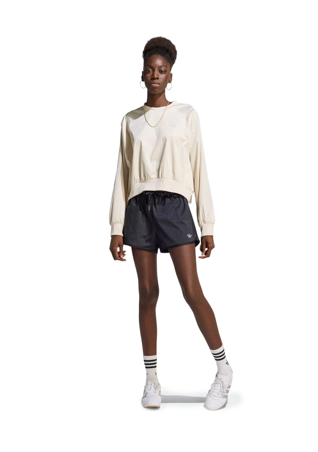 FELPA DONNA Panna Adidas