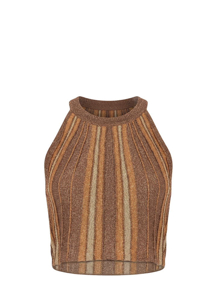 TOP DONNA Mocca Aggèl Knitwear