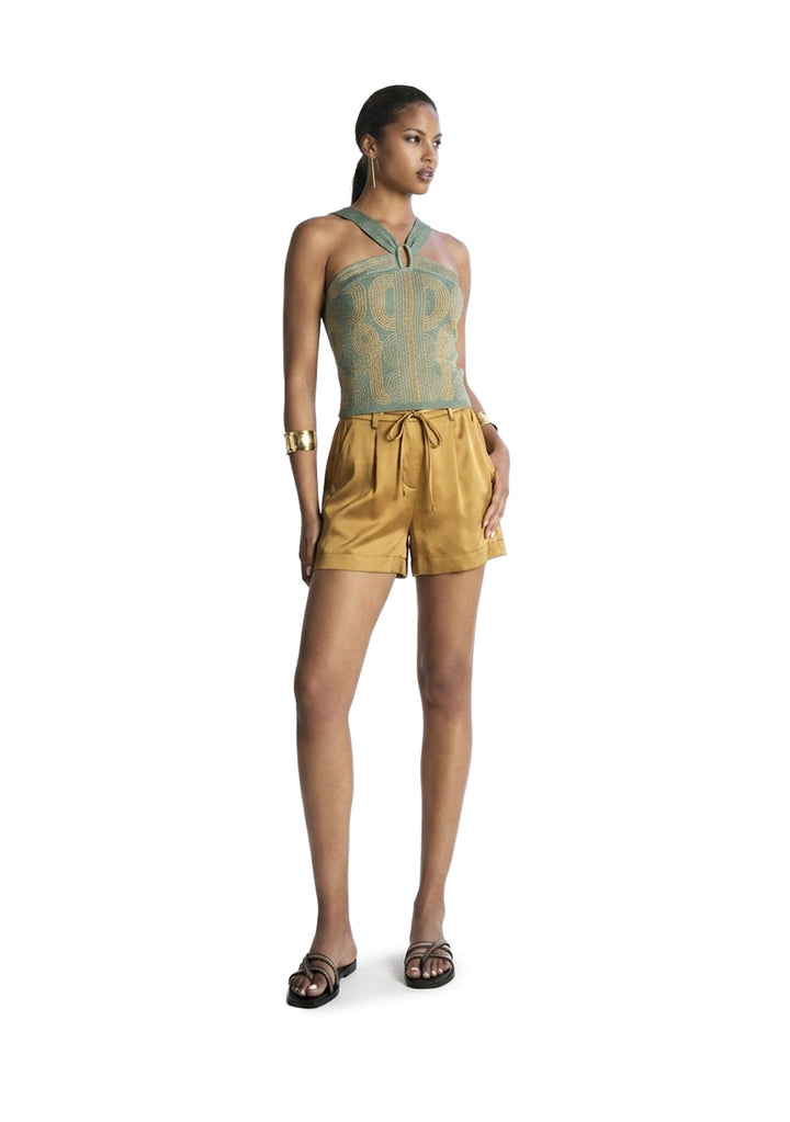 TOP DONNA Verde Aggèl Knitwear