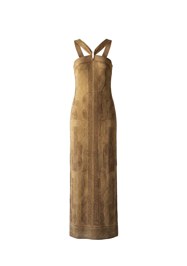 ABITO DONNA Bronzo Aggèl Knitwear