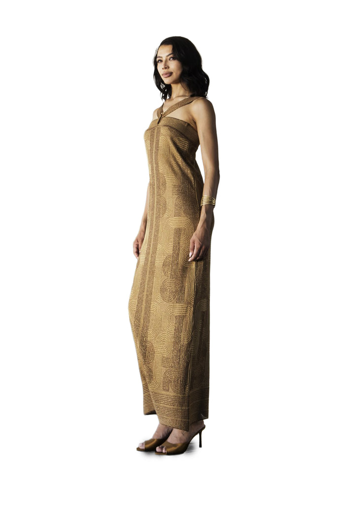 ABITO DONNA Bronzo Aggèl Knitwear