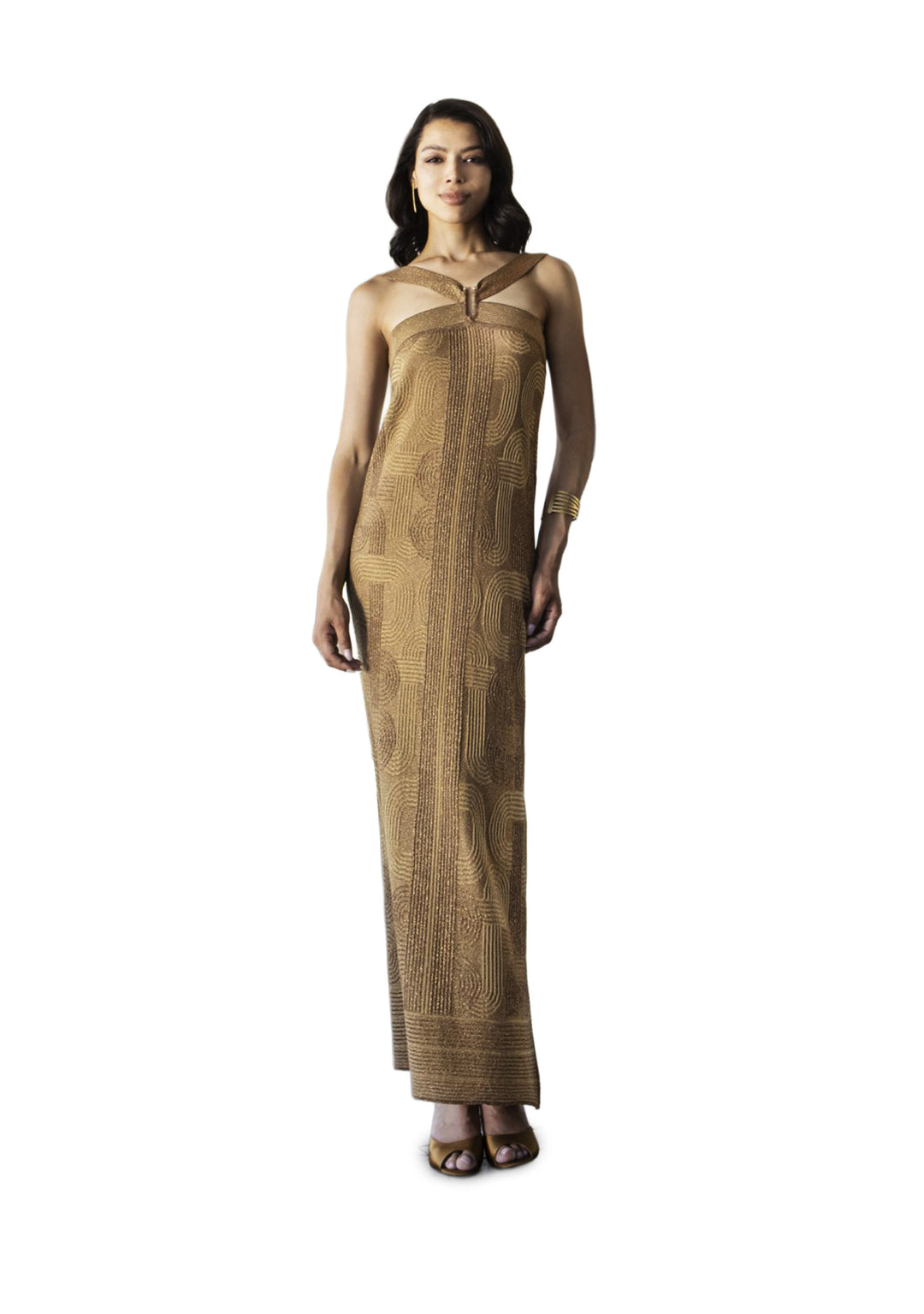 ABITO DONNA Bronzo Aggèl Knitwear