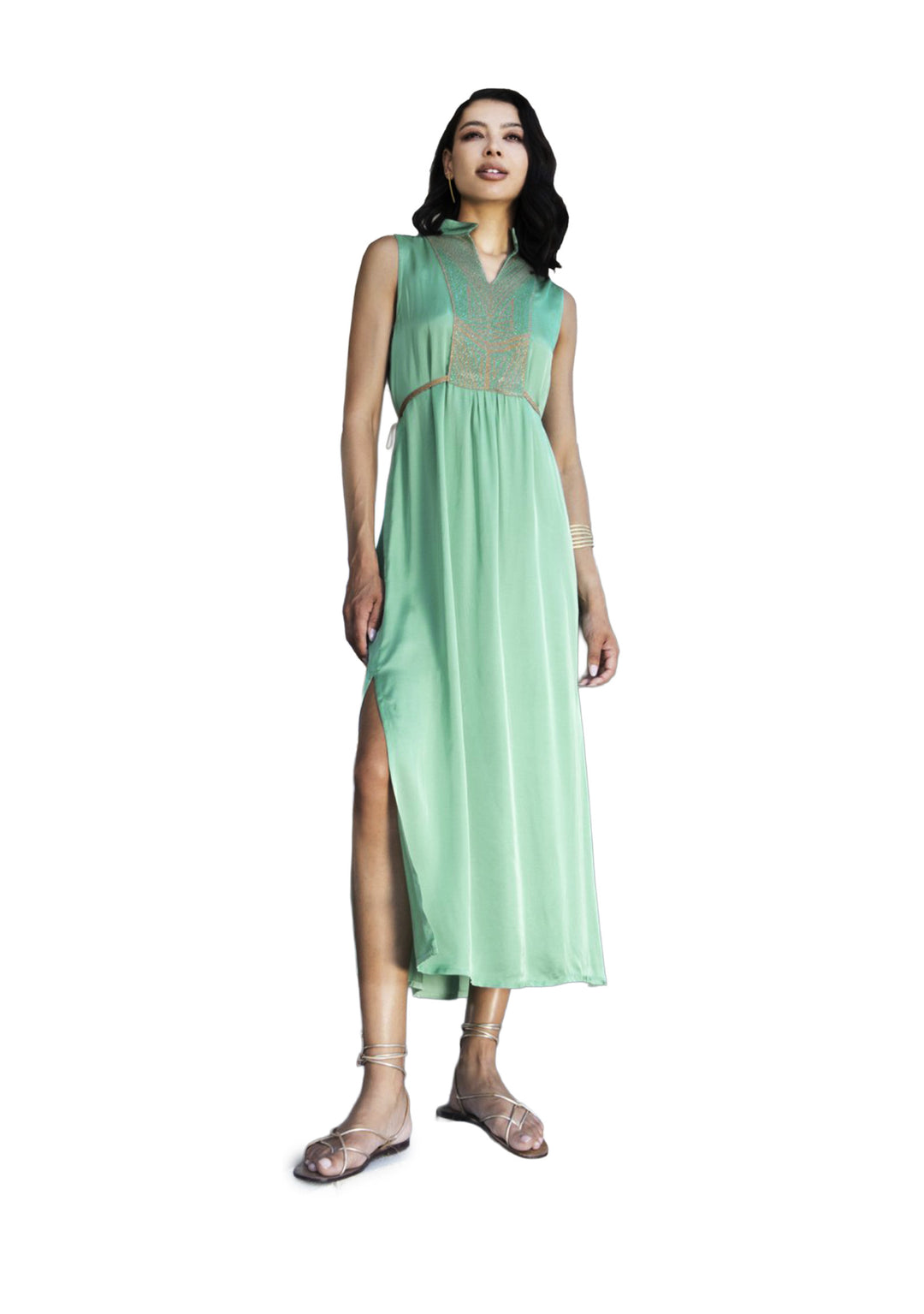 ABITO DONNA Verde Aggèl Knitwear