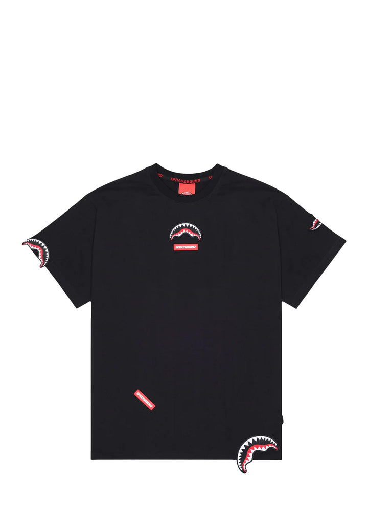 T-SHIRT UOMO Nero Sprayground
