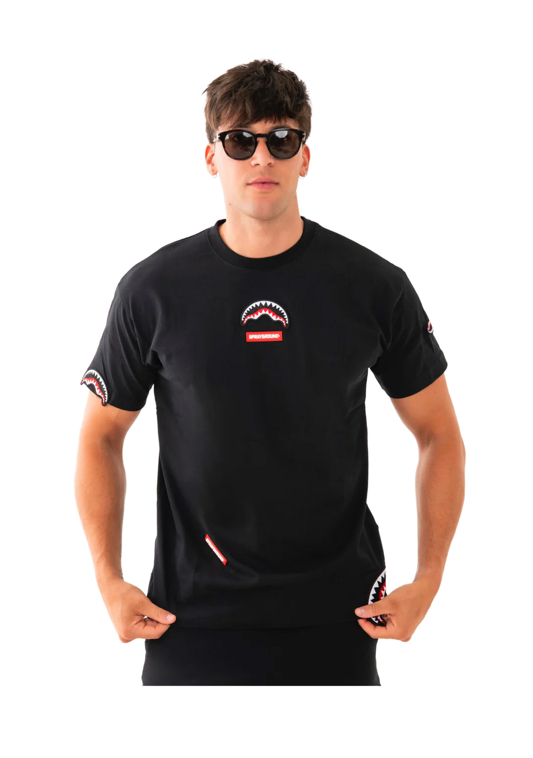 T-SHIRT UOMO Nero Sprayground