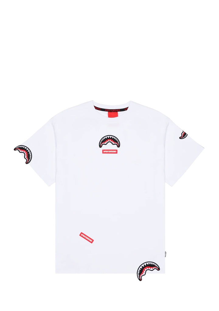 T-SHIRT UOMO Bianco Sprayground