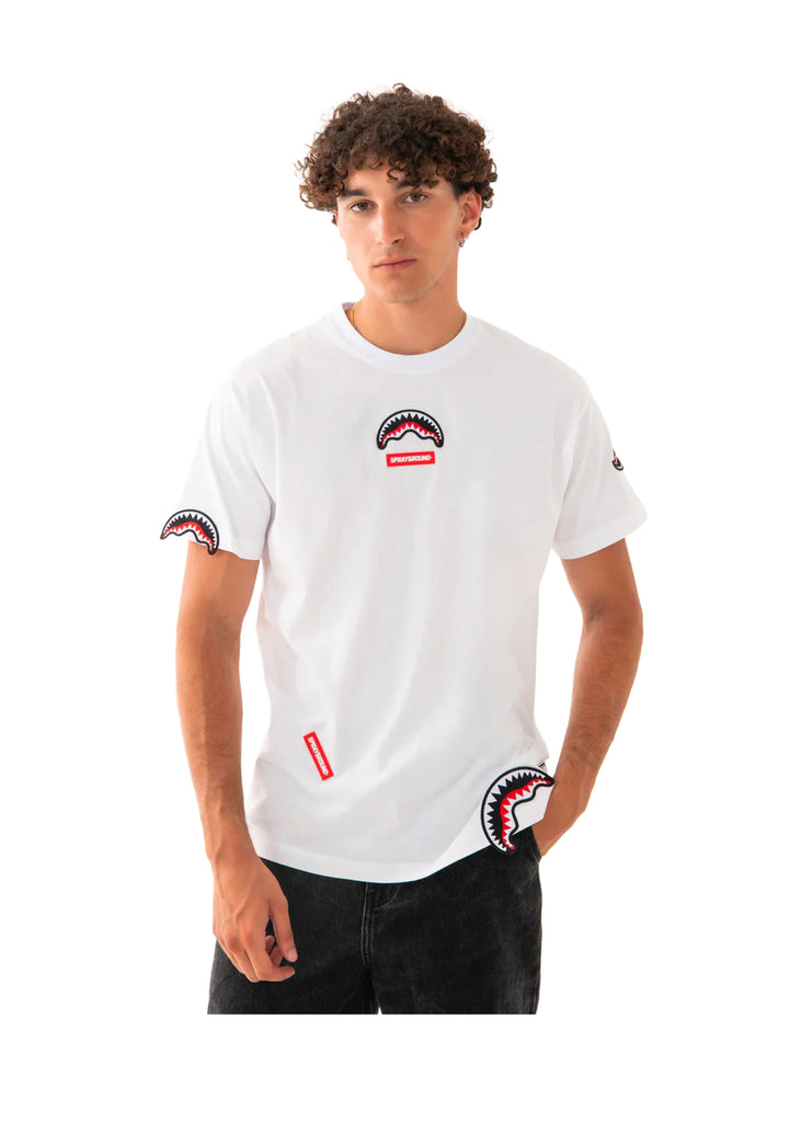 T-SHIRT UOMO Bianco Sprayground
