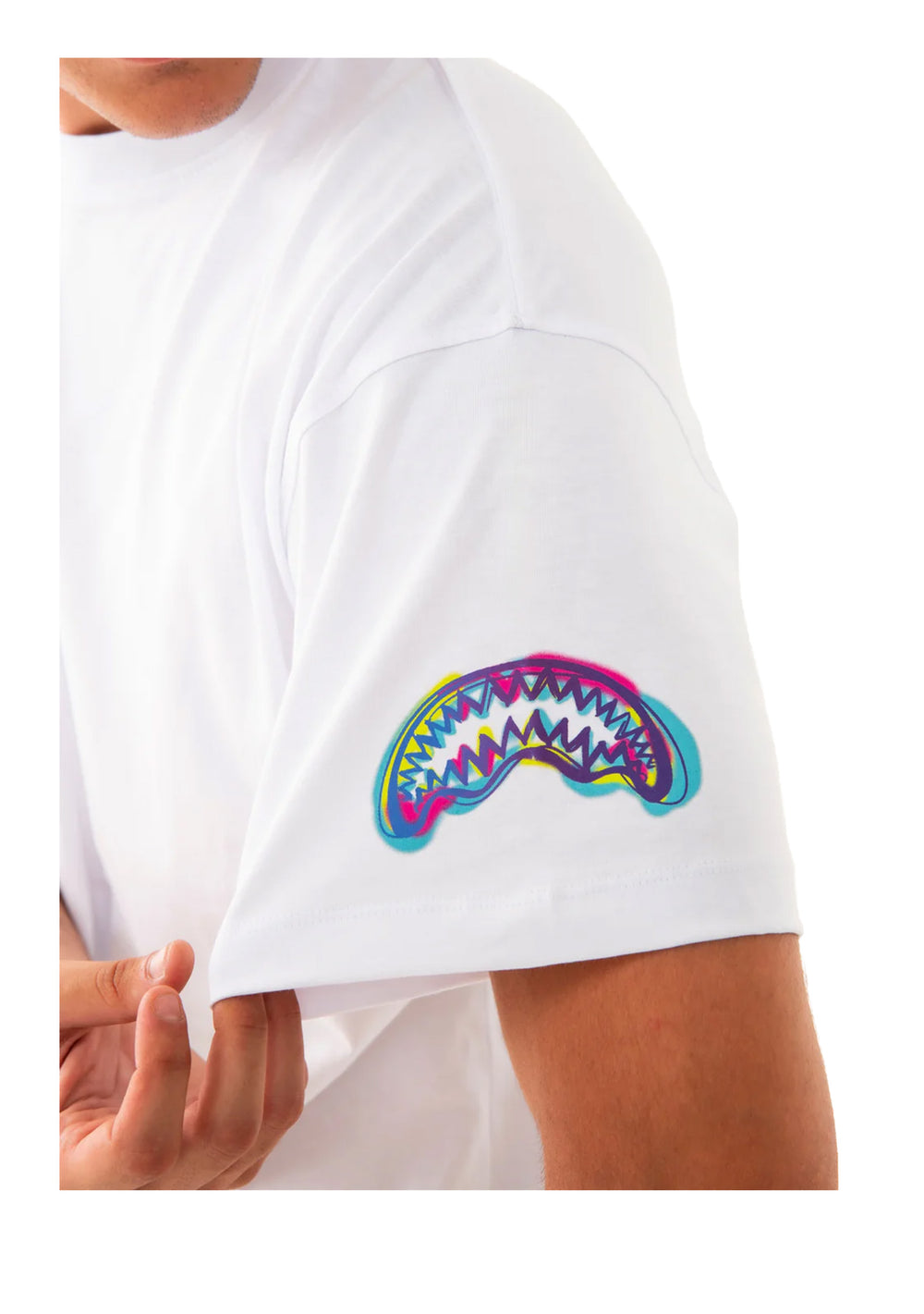 T-SHIRT UOMO Bianco Sprayground
