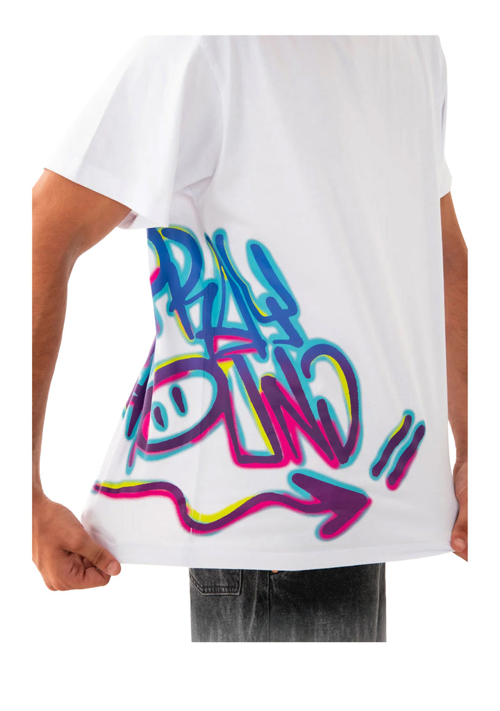 T-SHIRT UOMO Bianco Sprayground