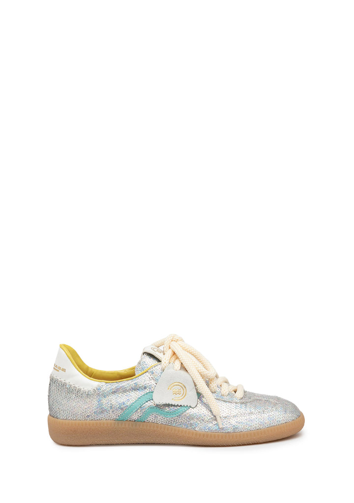 SNEAKERS DONNA Silver Primabase