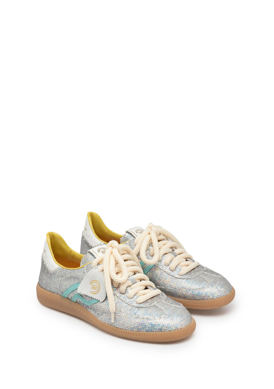 SNEAKERS DONNA Silver Primabase