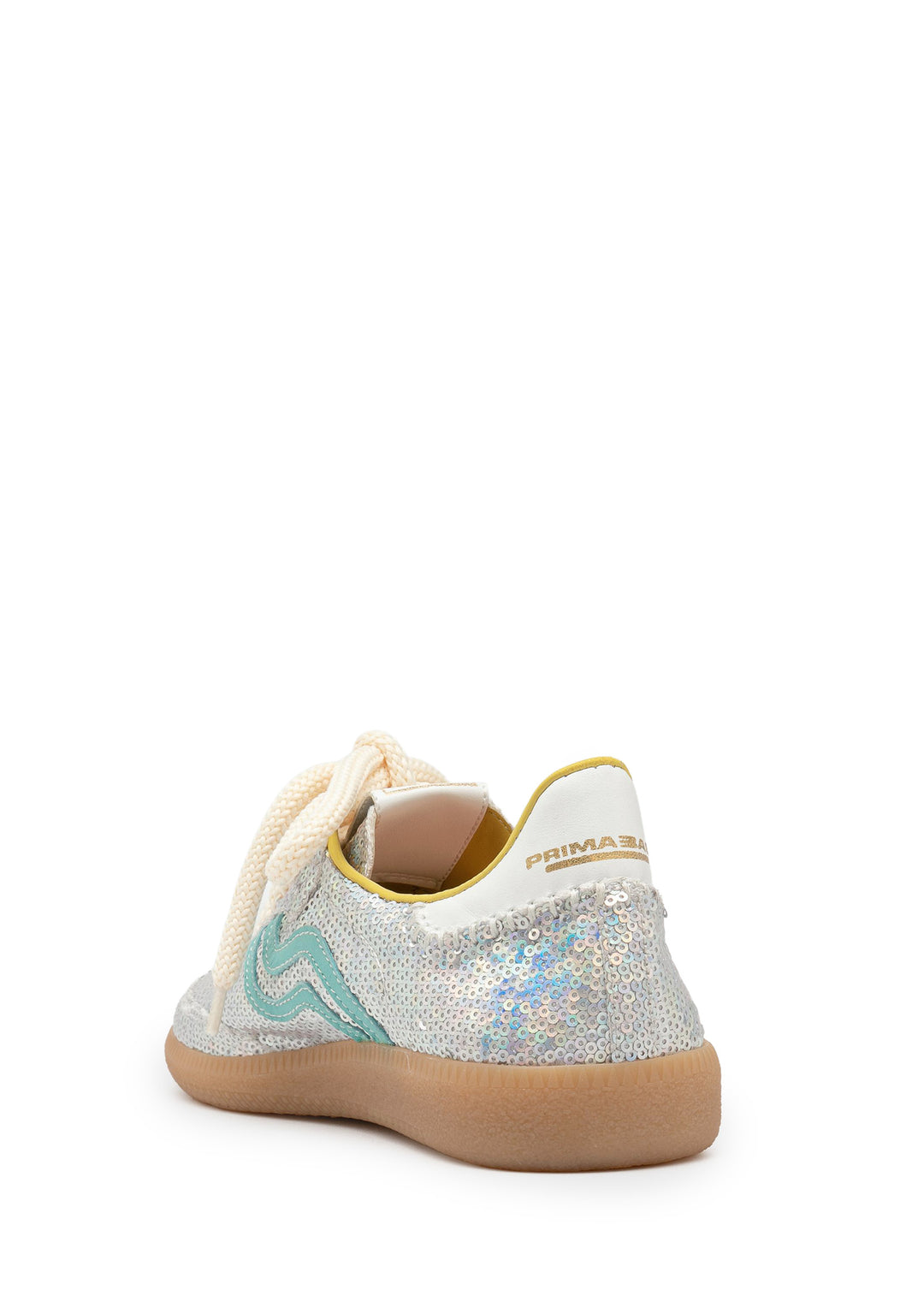 SNEAKERS DONNA Silver Primabase