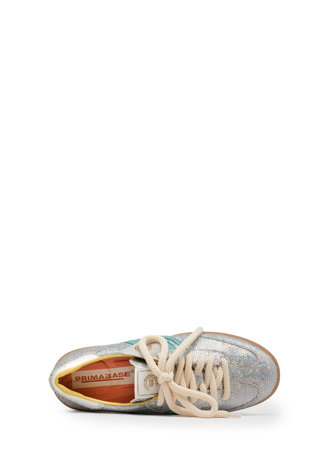 SNEAKERS DONNA Silver Primabase
