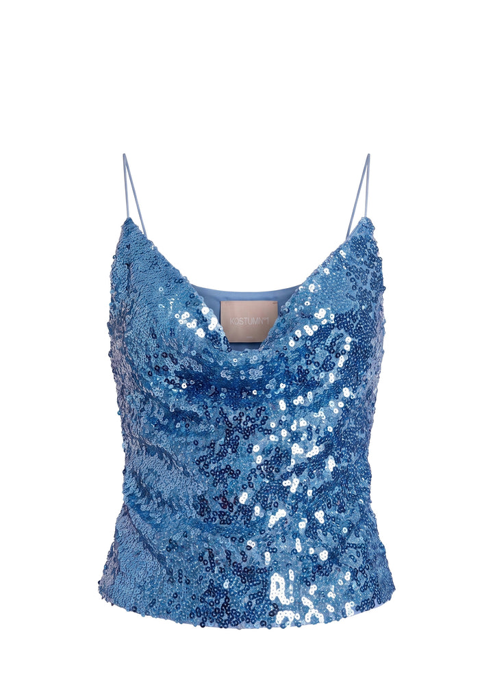 TOP DONNA Azzurro Kostumn1