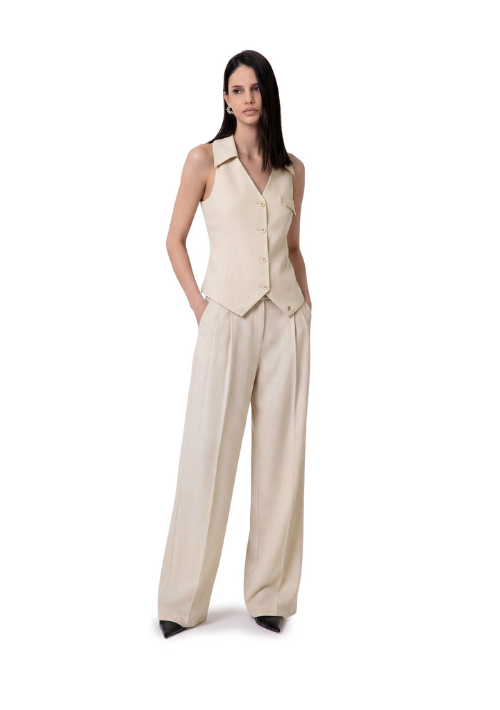 GILET DONNA Beige Hinnominate